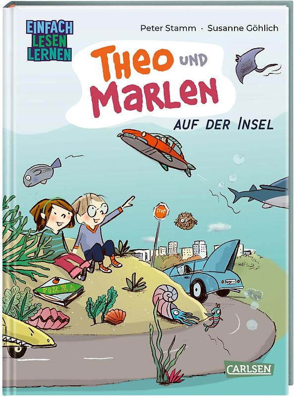 Theo und Marlen auf der Insel
