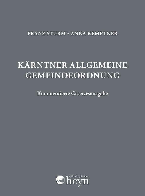 Kärntner Allgemeine Gemeindeordnung