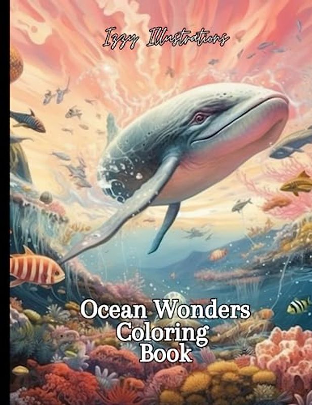 Ocean Wonders: An Underwater Coloring Expedition