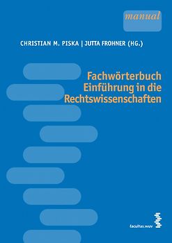 Fachwörterbuch Einführung in die Rechtswissenschaften