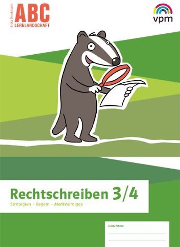 ABC-Lernlandschaft 3/4. Arbeitsheft Rechtschreiben Klasse 3/4
