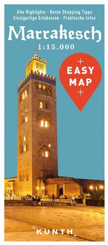 KUNTH EASY MAP Marrakesch 1:15.000