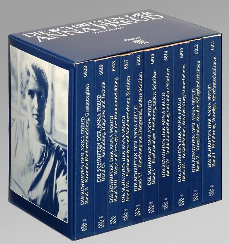 Die Schriften der Anna Freud. Ausgabe in 10 Bänden