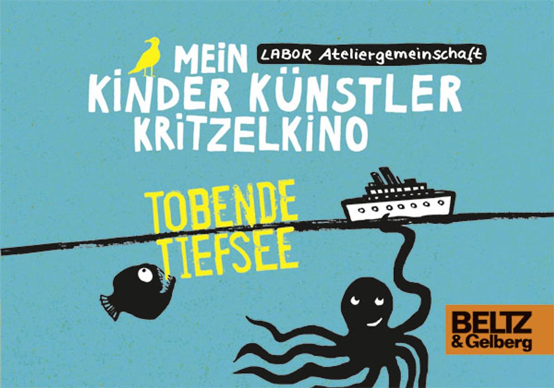 Mein Kinder Künstler Kritzelkino. Tobende Tiefsee