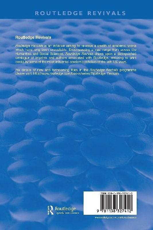 Men's Work and Male Lives