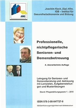 Professionelle, nichtpflegerische Senioren- und Demenzbetreuung