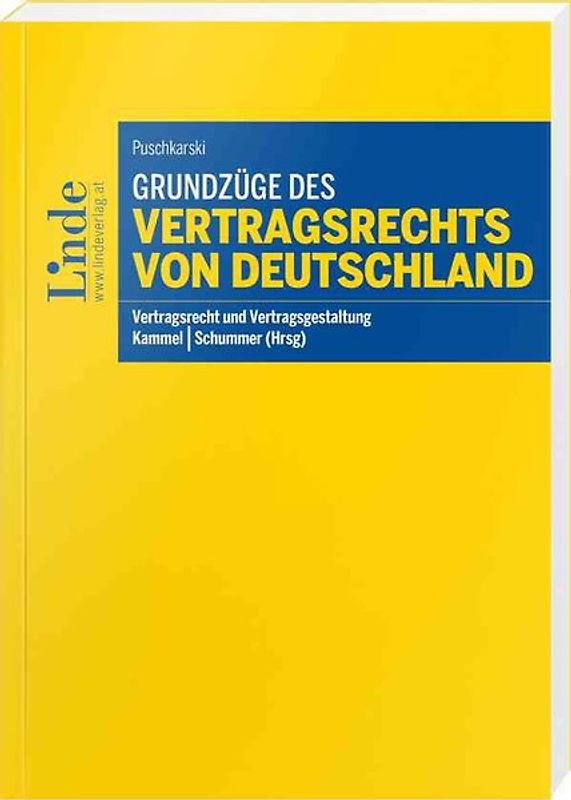 Grundzüge des Vertragsrechts von Deutschland