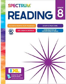 Spectrum Reading Workbook, Grade 8