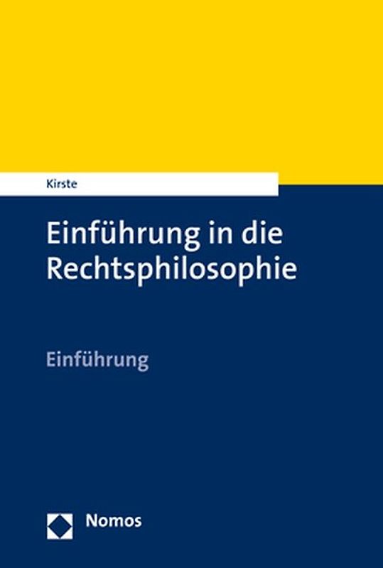 Einführung in die Rechtsphilosophie