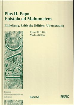 Pius II. Papa: Epistola ad Mahumetem