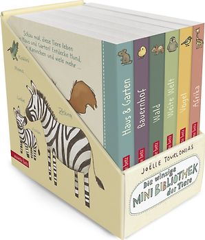 Die winzige Mini-Bibliothek der Tiere (Die Mini-Bibliothek der Wörter, Bd.)