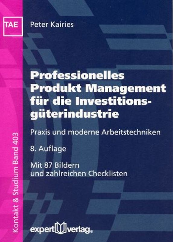 Professionelles Produkt Management für die Investitionsgüterindustrie