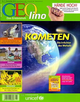 GEO lino 11/2013: Kometen - Die Irrlichter des Weltalls [Zeitschrift]