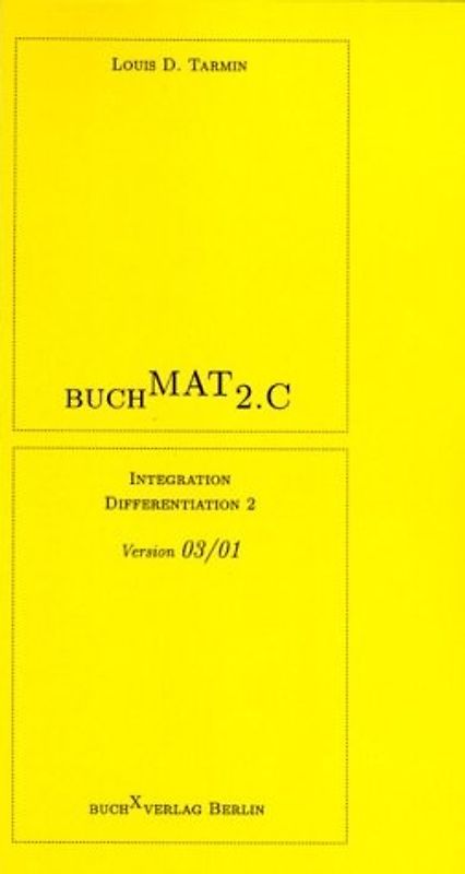 BuchMat 2.C Integration. Differentiation 2