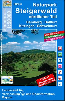 UK50-8 Naturpark Steigerwald nördlicher Teil