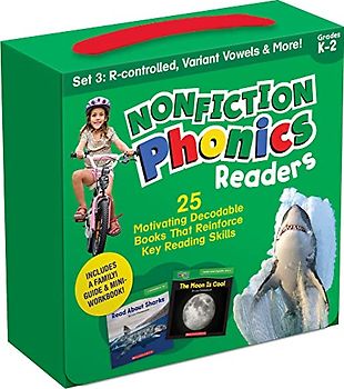 R-control, Variant Vowels & More Single-copy Set: 25 Motivating Decodable Books That Reinforce Key Reading Skills (Nonfiction Phonics Readers Set, 3)