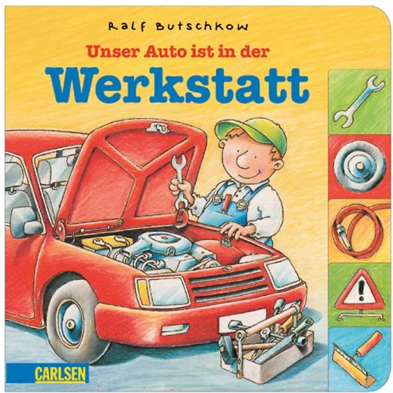 Unser Auto ist in der Werkstatt