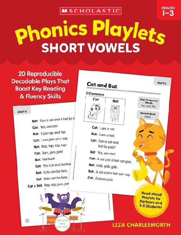 Phonics Playlets: Short Vowels