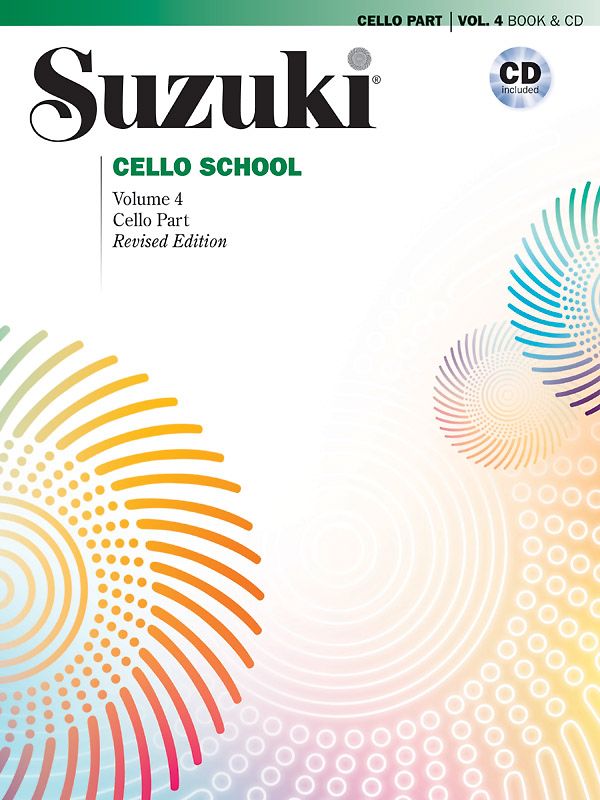 Suzuki Cello School Cello Part & CD, Volume 4 (Revised)