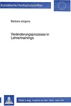 Veränderungsprozesse in Lehrertrainings