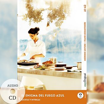 El Enigma del Fuego Azul - Spanische Krimi-Lektüre A1-A2 (+ Audio-CD)