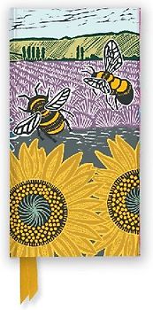 Kate Heiss: Sunflower Fields (Foiled Slimline Journal)