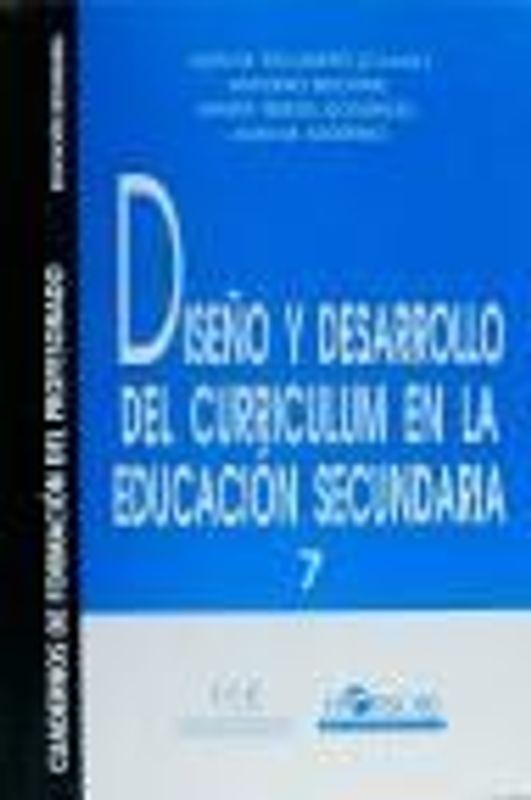 Diseño y desarrollo del currículum en la ESO