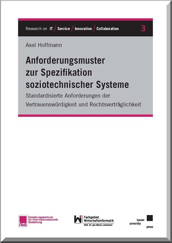 Anforderungsmuster zur Spezifikation soziotechnischer Systeme