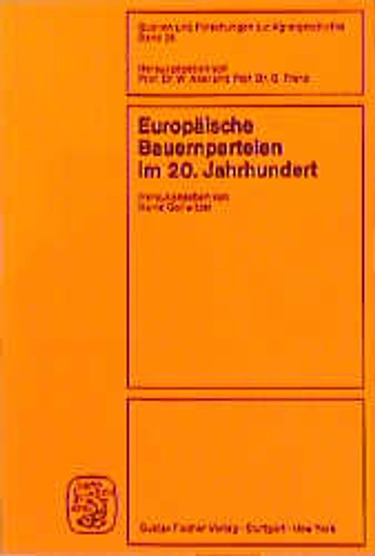 Europäische Bauernparteien im 20. Jahrhundert
