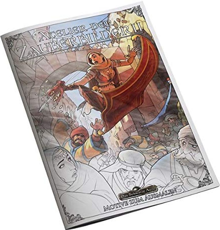 Das Schwarze Auge - Atelier der Zauberbilder 2: Motive zum Ausmalen