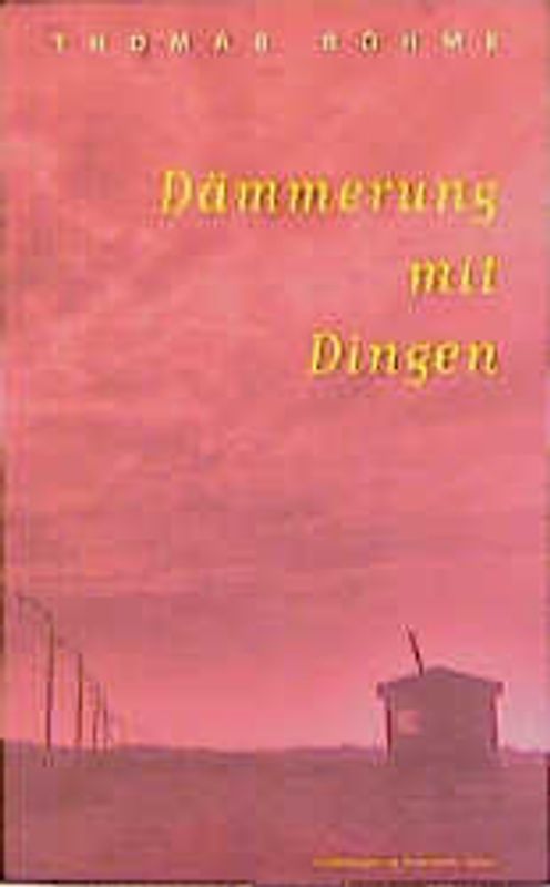 Dämmerung mit Dingen. Erzählung