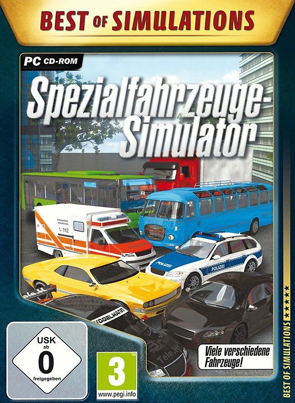 Spezialfahrzeuge Simulator [Best of Simulations] PC Spiele