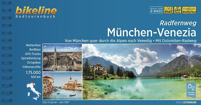 Radfernweg München-Venezia
