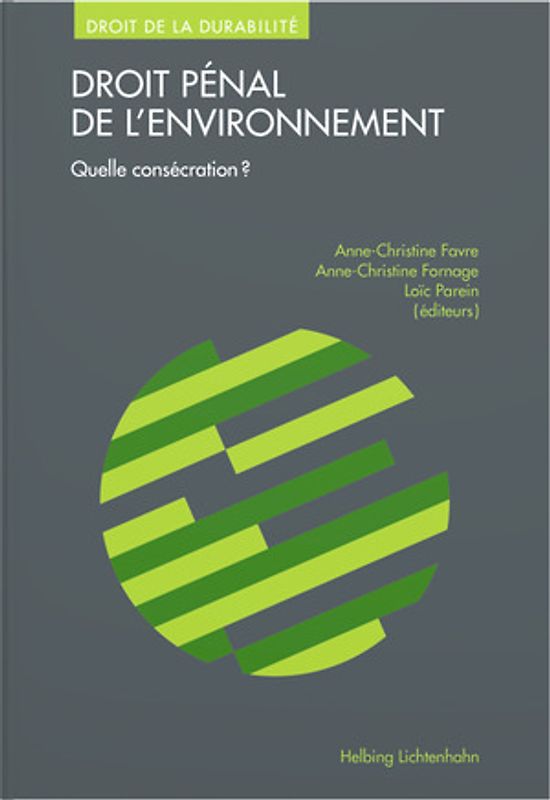 Droit pénal de l'environnement