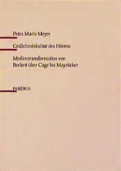 Gedächtniskultur des Hörens