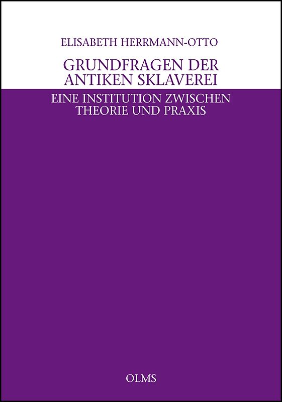 Grundfragen der antiken Sklaverei