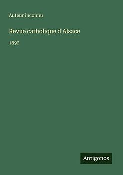 Revue catholique d'Alsace