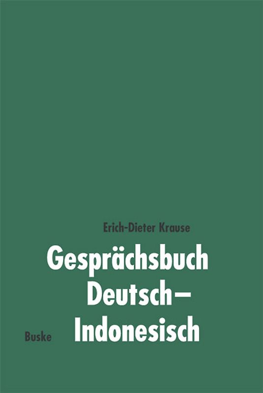 Gesprächsbuch Deutsch-Indonesisch