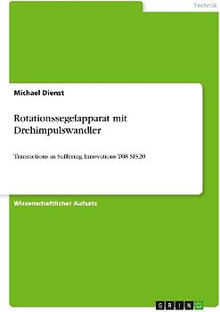 Rotationssegelapparat mit Drehimpulswandler