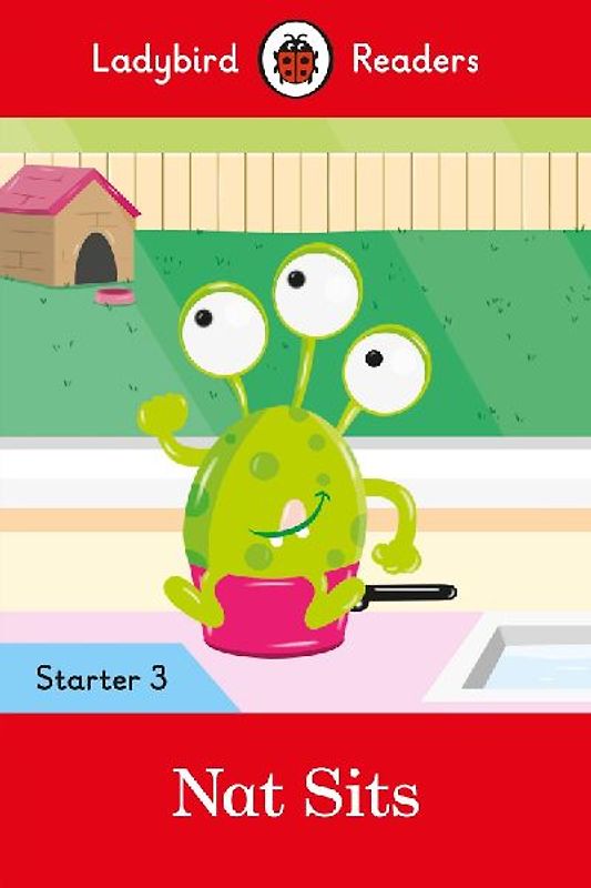 Ladybird Readers Starter Level 3 - Nat Sits (ELT Graded Reader)