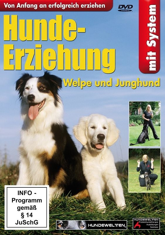 Hunde-Erziehung-Welpe und Junghund DVD