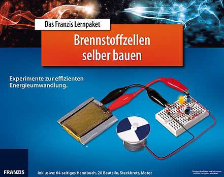 Das Franzis Lernpaket Brennstoffzellen selber bauen
