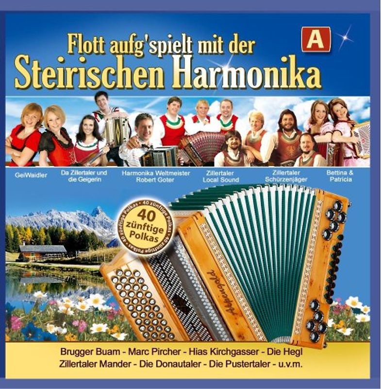 Various Artists - Flott aufg'spielt mit der Steirischen Harmonika - A