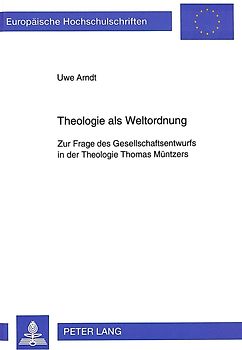 Theologie als Weltordnung