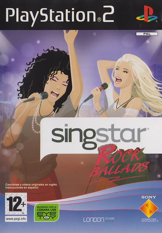 SingStar: Rock Ballads [Internationale Version, nur Software] PlayStation 2