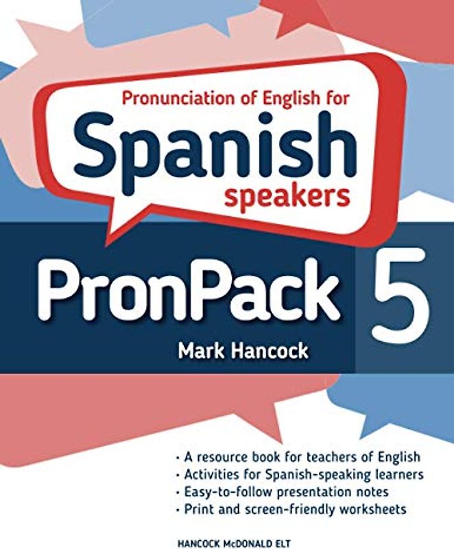 PronPack 5: Pronunciation of English for Spanish speakers