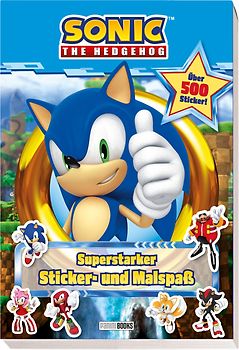 Sonic The Hedgehog: Superstarker Sticker - und Malspaß