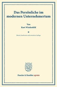 Das Persönliche im modernen Unternehmertum.
