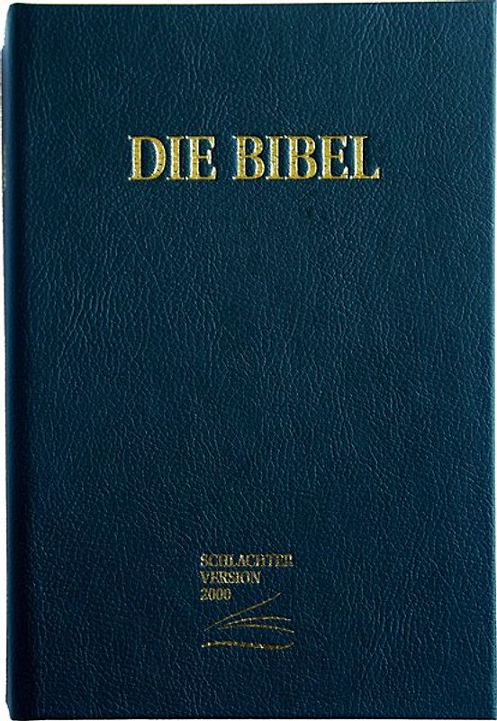 Schlachter 2000 Bibel – Schreibrandausgabe (Hardcover, anthrazit)