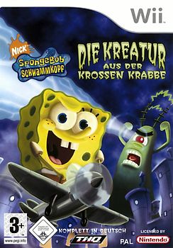 SpongeBob Schwammkopf: Die Kreatur aus der Krossen Krabbe Nintendo Wii
